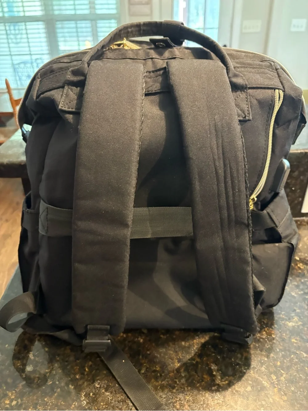Black LOVEVOOK Backpack - Spacious Travel & Work Bag
